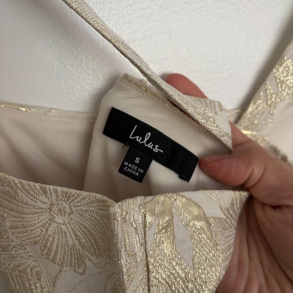 Lulus Shine for Us Jacquard Mini Dress - Picture 4 of 5